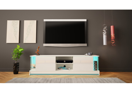 TV STAND 185 CM WITH LED STRIP - EFECTO 1