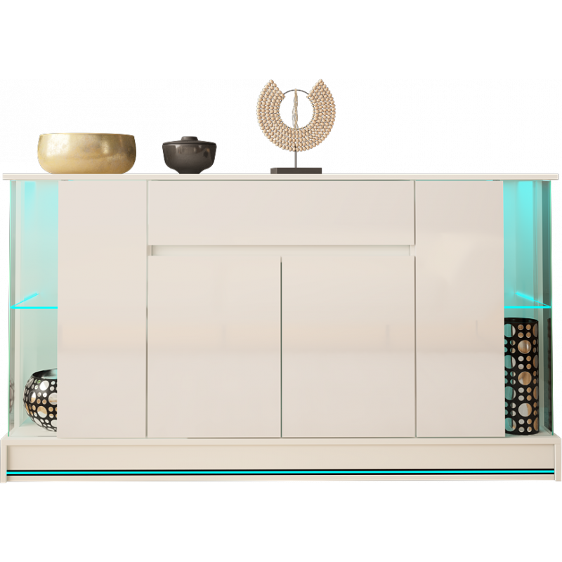 SIDEBOARD 155CM WITH LED STRIP - EFECTO 2