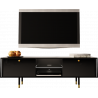 TV STAND 160CM WITH GOLD EMBELLISHMENTS - CRISTAL 1
