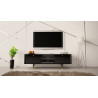 TV STAND 160CM WITH GOLD EMBELLISHMENTS - CRISTAL 1