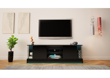 TV STAND 155CM WITH LED STRIP - EFECTO 6