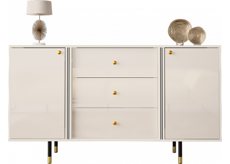 SIDEBOARD 160CM WITH GOLD EMBELLISHMENTS - CRISTAL 2