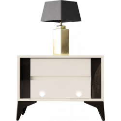 NIGHTSTAND 61CM WITH 2...