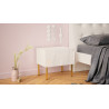 NIGHTSTAND 50CM WITH 1 DRAWER ON GOLD LEGS - GALA 4