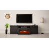 TV STAND 200CM WITH FIREPLACE EXCELENTE 01