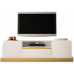 TV STAND 195CM WITH GOLD...
